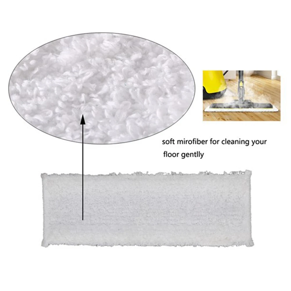 Steam Mop Cloth Rag for Karcher Easyfix SC2 SC3 SC4 SC5 Steam Cleaner Microfibre Floor Clothes Pads Copper Brushes