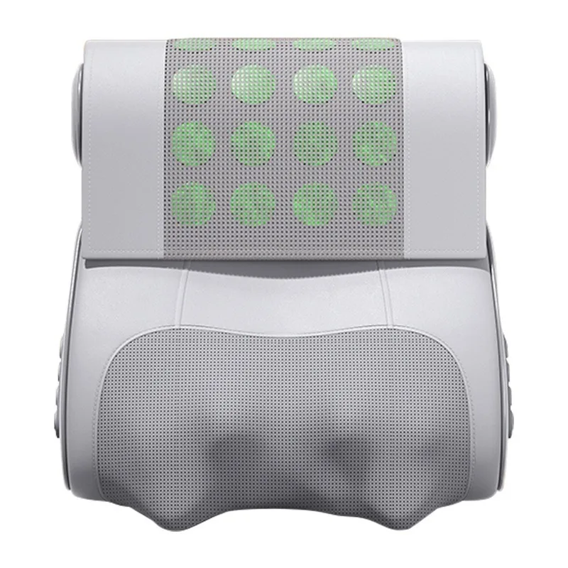 Cervical Massage Pillow, Multifunctional Wormwood Hot Compress Waist Shoulder and Neck Massager