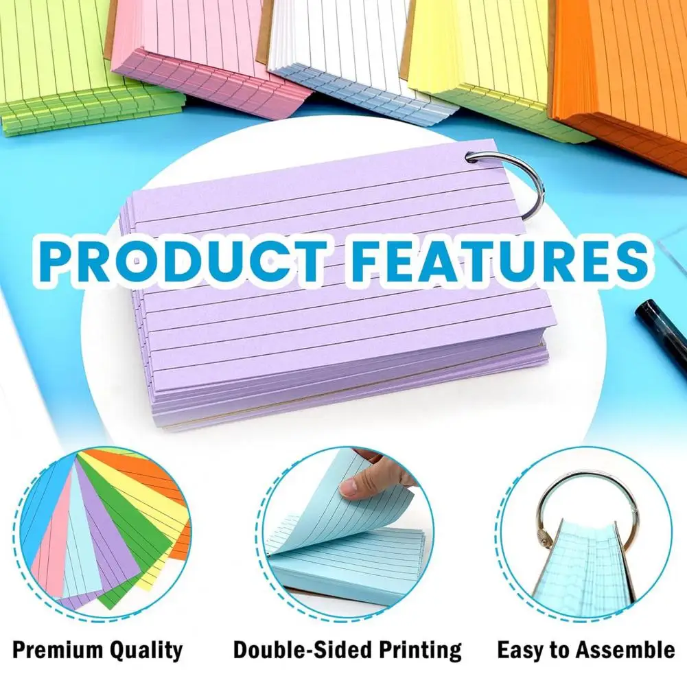 Durable Memo Book Portable Mini Notepad Set for Home Office Travel 10pcs Coil Design Memo Pad with Smooth for Organization