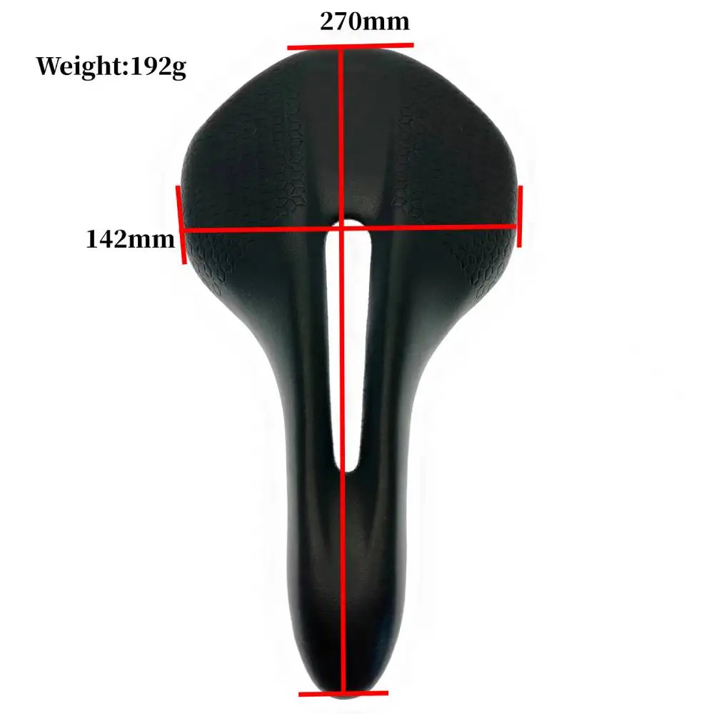 New Brown Leather Bicycle Saddle Hollow Breathable Light Weight Racing Bicycle Bike Seat Cushion Road Mountain Bike Parts 192g