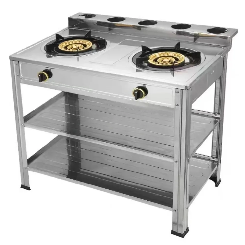 double burner free standing portable gas l or home