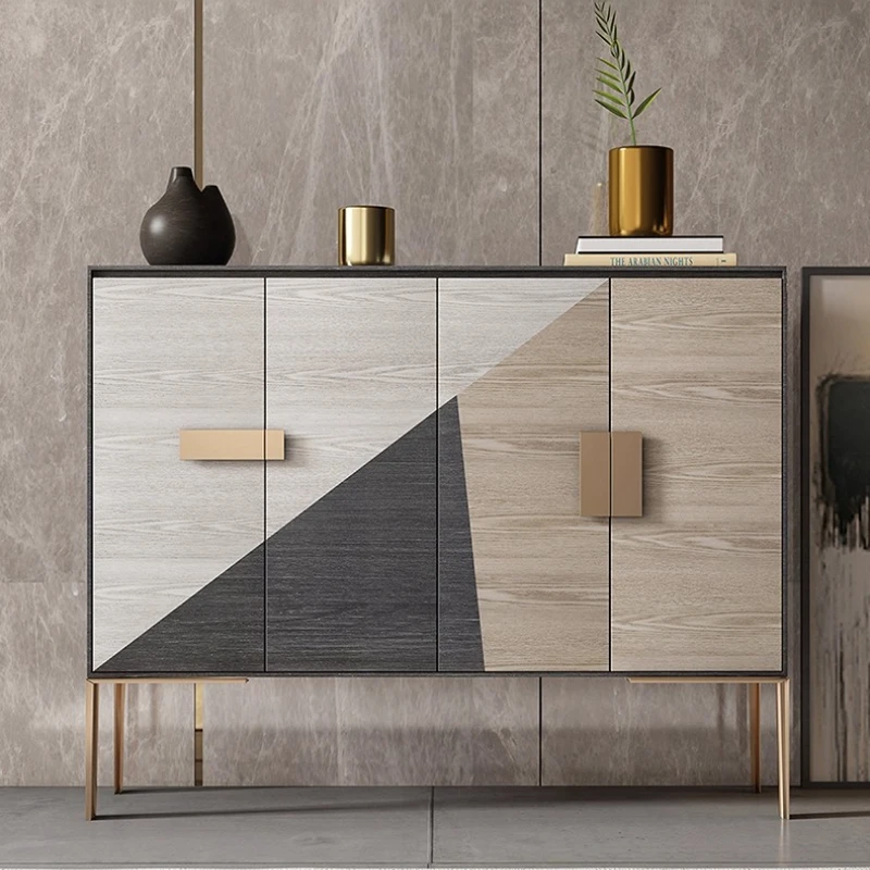 

Modern elegant shoe cabinet entryway designer furniture armoires de salon Storage locker meuble chaussure interior creativity