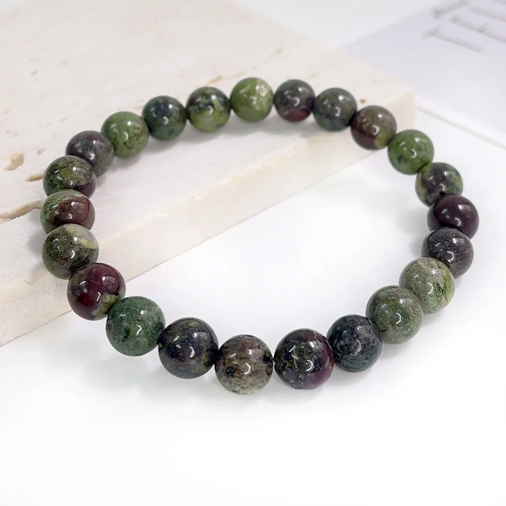Natuursteen Kralen Armband Voor Vrouwen Mannen Agaat Crystal Kwarts Aquamarines Jades Sieraden Agaten Elastische Armband Armbanden 6 8Mm