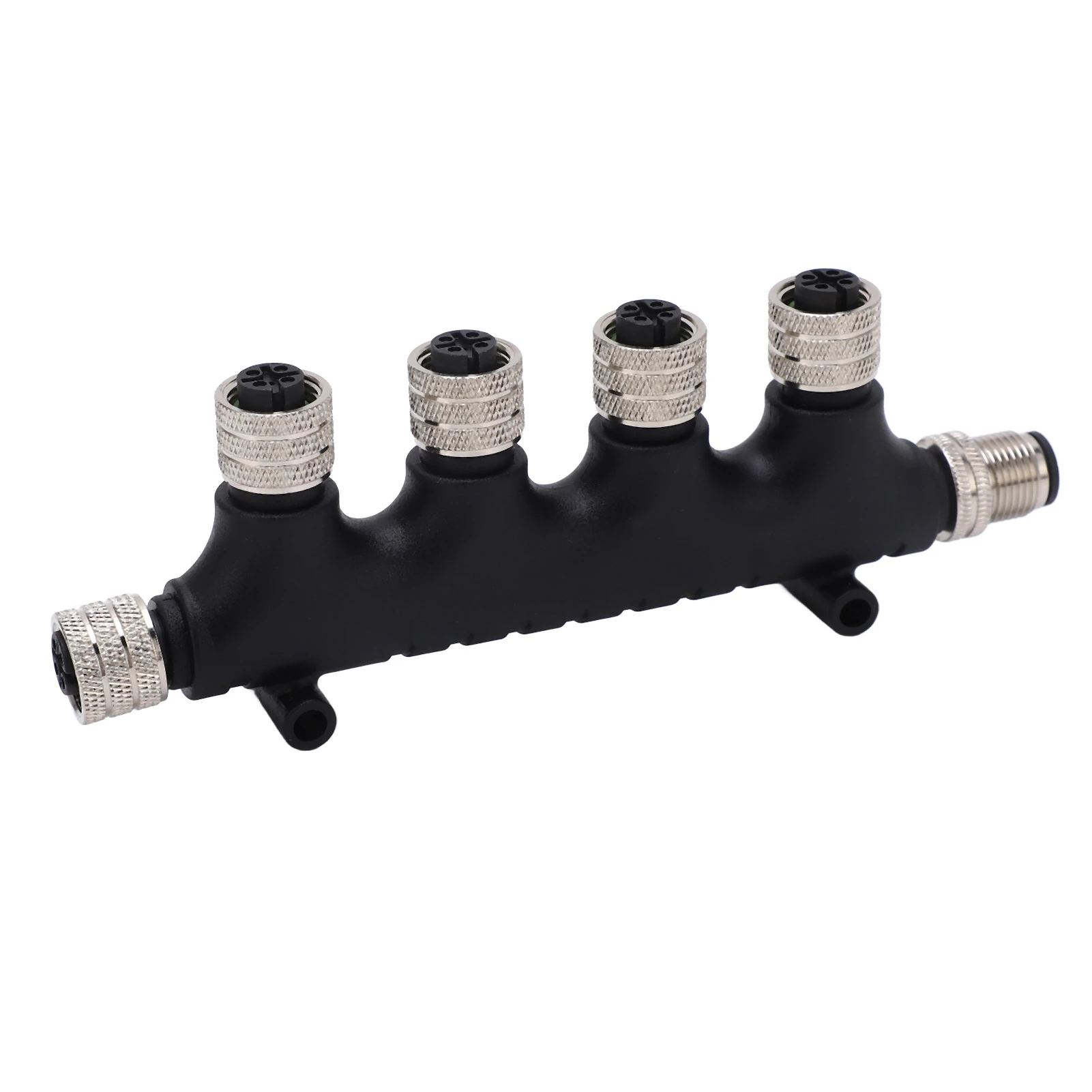 NMEA 2000 T Connector 5 Pin IP67 for Lowrance Networks Backbone Drop 4 Port Multiport Tee OEM Replacement Connector
