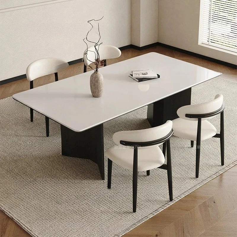 

Living Room Juegos De Comedor Commercial Furniture Mobile Restaurant Table Kitchen Restaurant Nordic Extending Dining Table