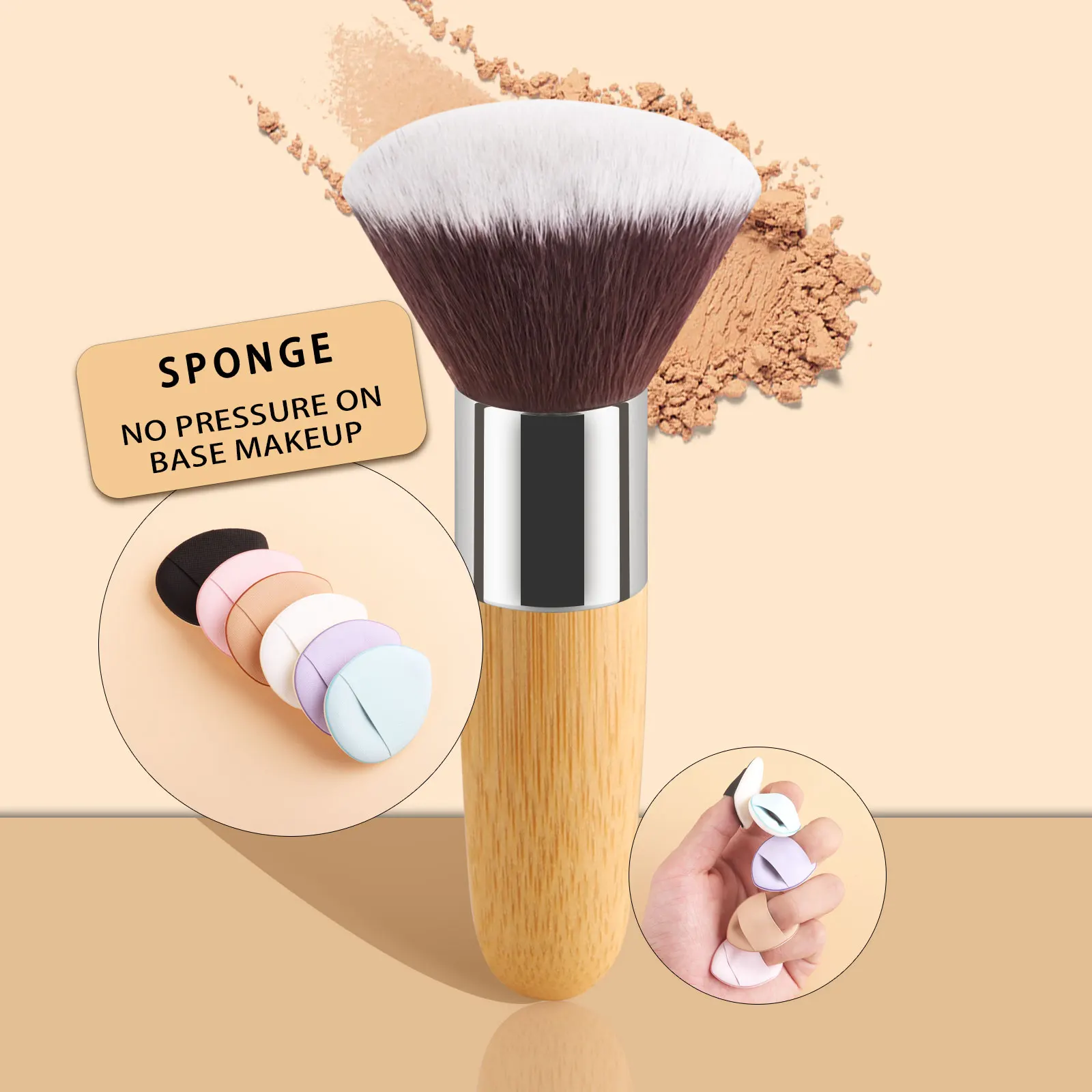 1Pc Soft Make Up Br…
