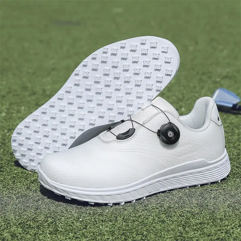 2026 Good Quality Golf Training Shoe Men Rotating Buckle Designer Sneakers For Man Breathable Mens Outdoor Sports Shoes