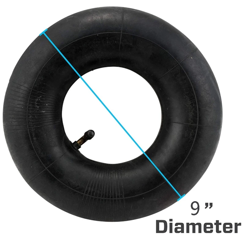 9X3.50-4 Inner Tube Heavy Duty Tube for 9 inch Pneumatic Tires, Electric Tricycle Elderly Electric Ecooter 9 Inch