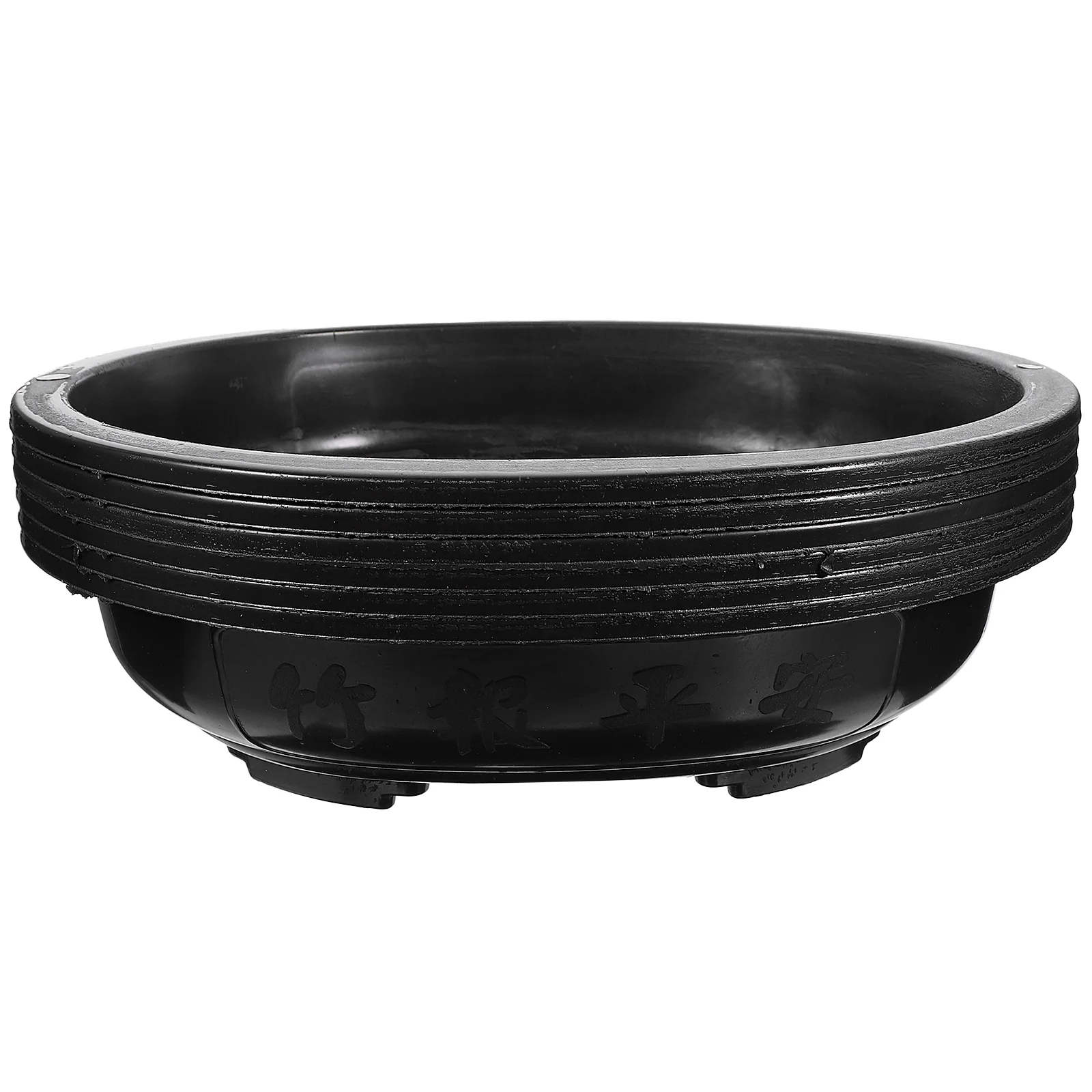 

6 Pcs Bonsai Plants Growing Pot Planter Pots Indoor Training Pottery Bowl Large Plastic Flowerpots Oval Container