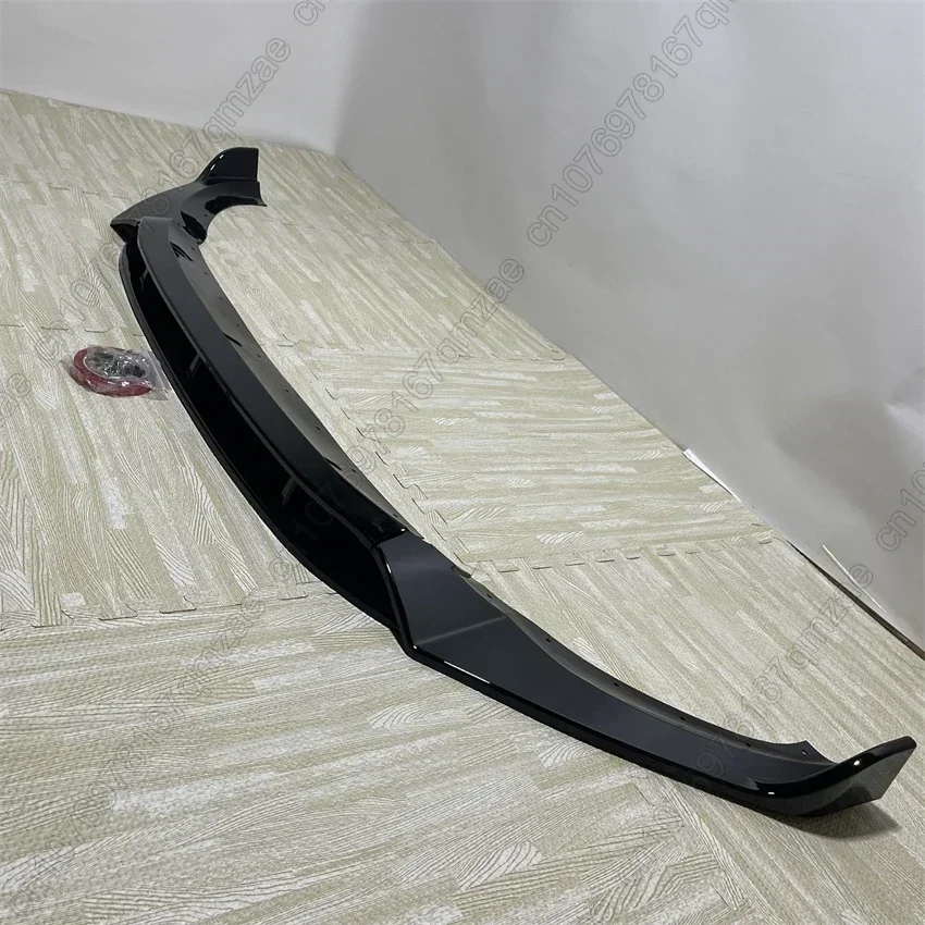 For BMW X3 G01 & X4 G02 M40i M40d M-Pack M-Sport 2017-2021 4Pcs Front Bumper Splitter Lip Diffuser Spoiler Black Guard Cover Kit