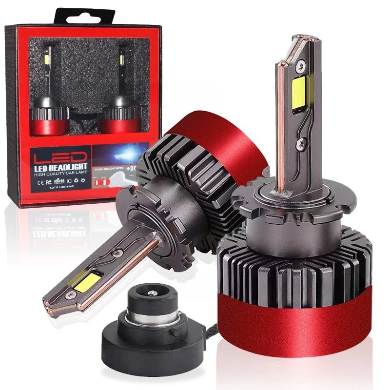 

D1S D2S D3S D4S D5S LED Car Headlight Bulbs Canbus Decoder Integrated Projector Lens Xenon Replacement Auto Front Lamp 12V