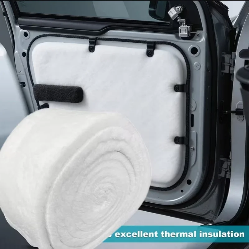 

Campervan Insulation Fleece 50mm X 500mm X 10m Recycled Eco-Friendly High Density Camper Insulation Mat For RV Van Motorhome