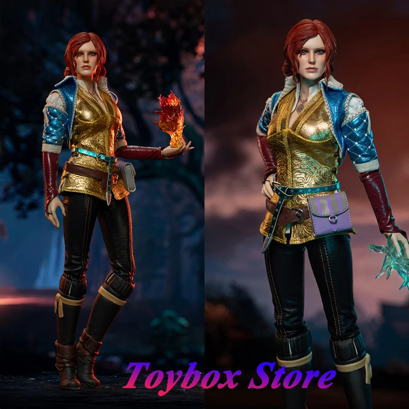 SWTOYS FS064 1/6 Fearless Triss Merigold Movable Female Action Figure Cosplay Fiction Game Delicate 12