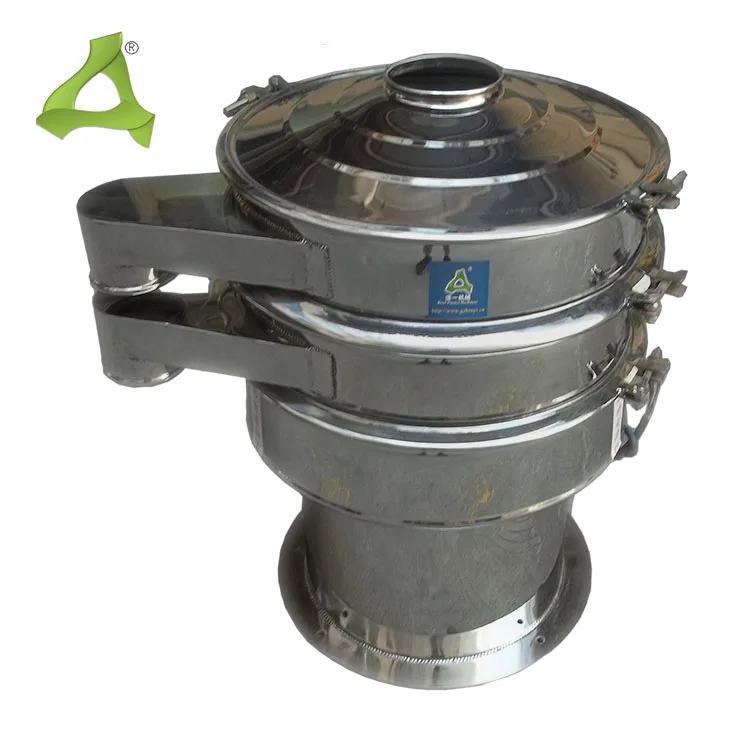 

Round Vibrating Screen Spice Powder Sieving Machine Cassava Starch Rotary Vibrating Screen Wheat Flour Vibrating Sieve Machine