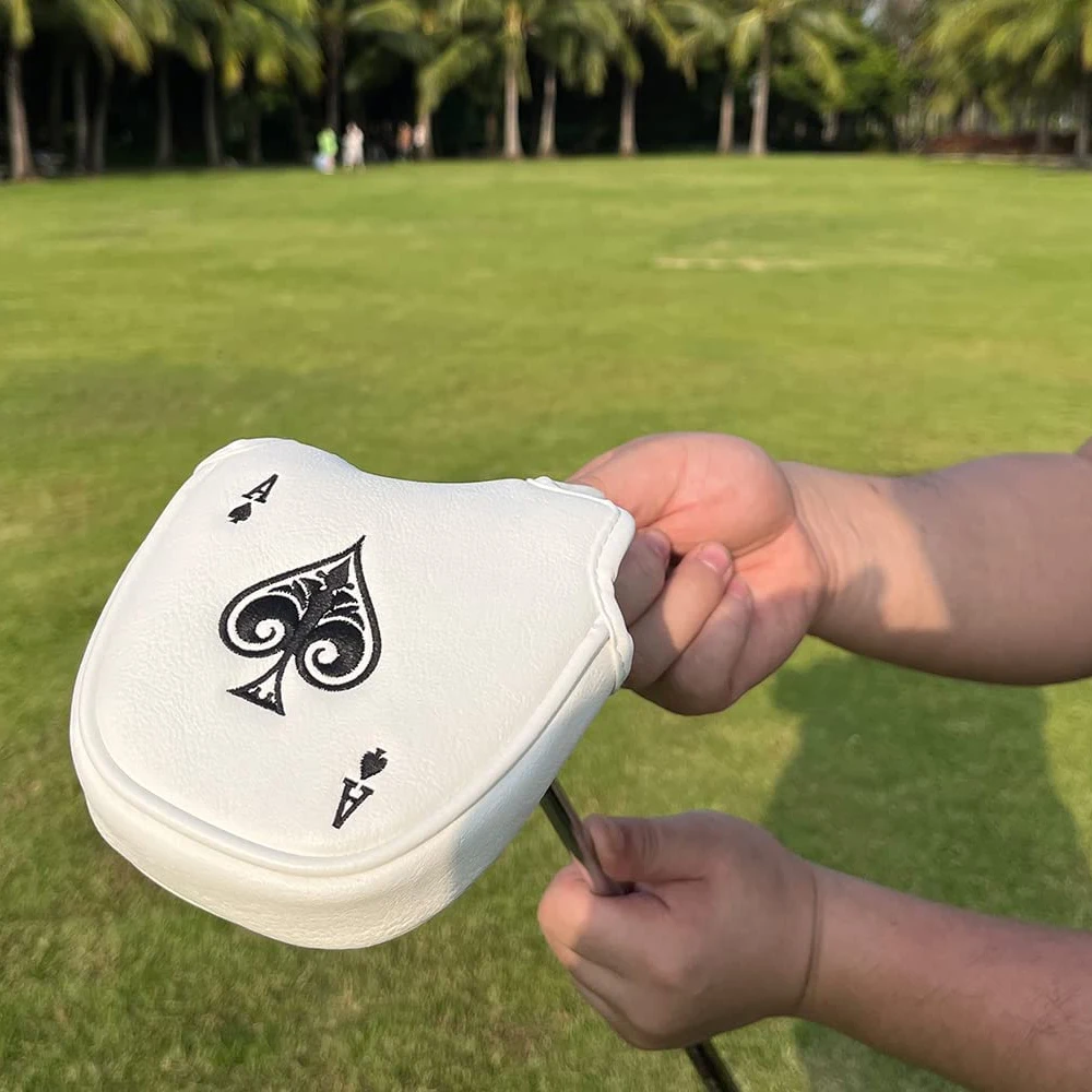 Gậy Golf Putter Bao Nửa Vồ Putter Headcover Đóng Từ Da Tổng Hợp Câu Lạc Bộ Bảo Vệ Cho Odyssey,Scotty Cameron