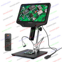 Andonstar AD409 HDMI Digital Microscope Electronic Microscope for PCB Soldering 10.1‘’ LCD Screen Soldering Microscope 300X USB