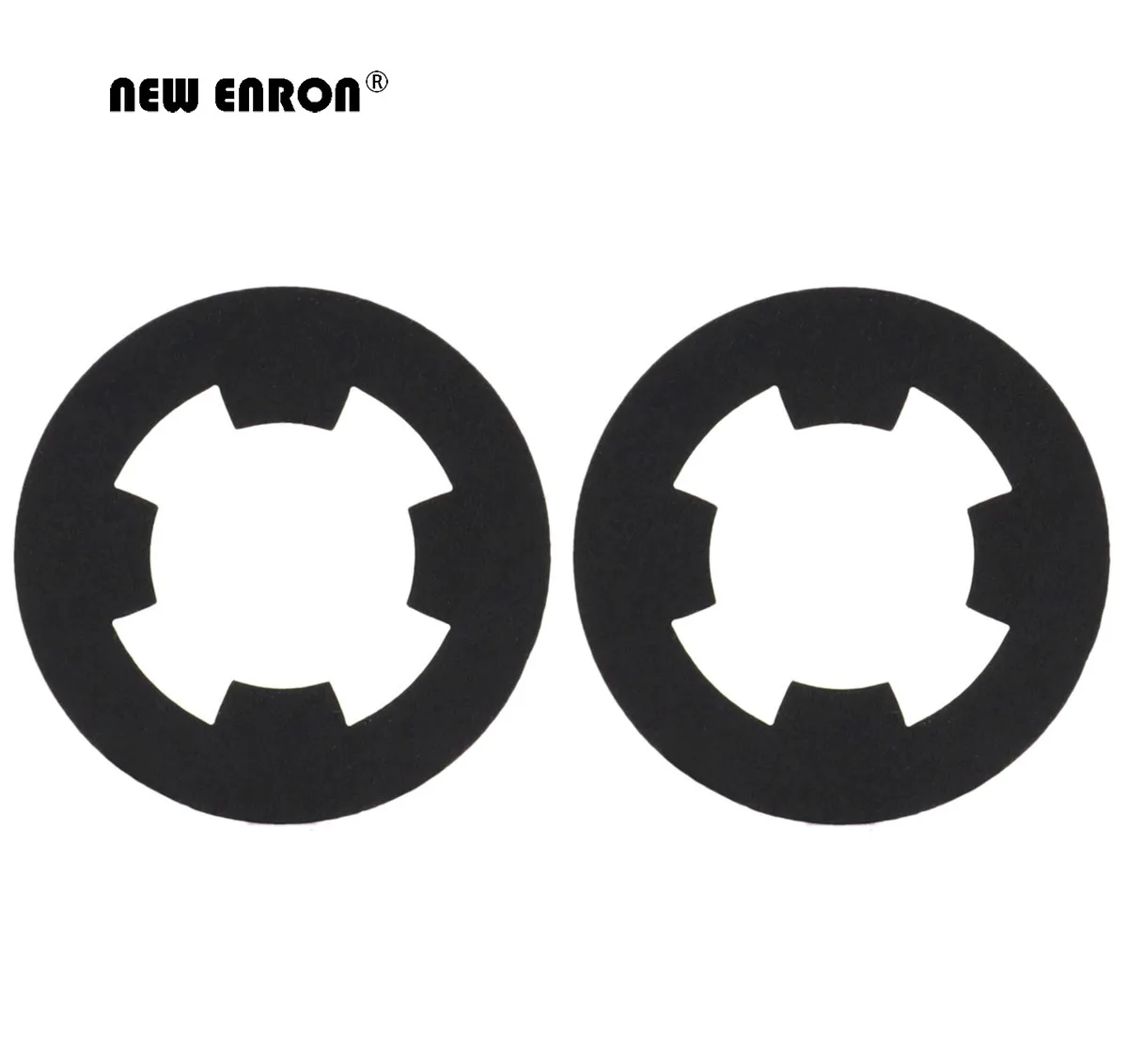 NEW ENRON 2Pcs 1MM Slipper Clutch Pad Black 72131 for RC Car 1/10 HPI Racing Savage Flux HP STEEL SPUR GEAR SET 47T STD 4.6 5.9