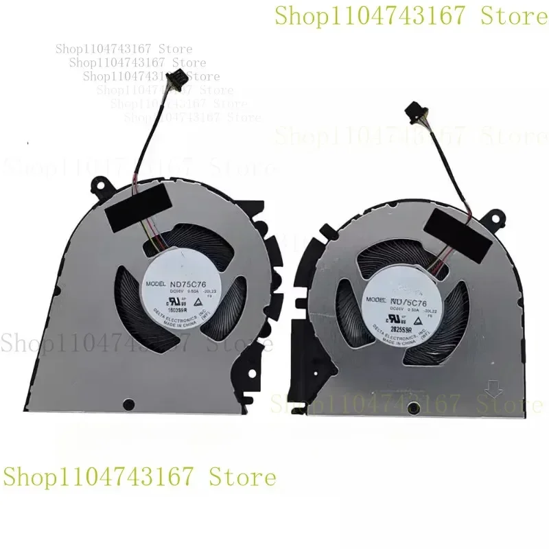 

Новинка для pro14 M3401Q K3400P M3400QA M7400 Q X7400, охлаждающий вентилятор для ноутбука, процессора, графического процессора, 5 В постоянного тока, 0,5 А