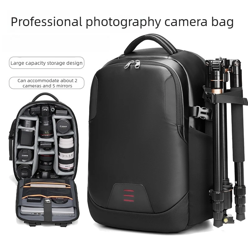 Camera Backpack DSLR Camera Pack Drone Storage Camera Bag Lightweight Photography Backpack Drone Bag Portable Professional