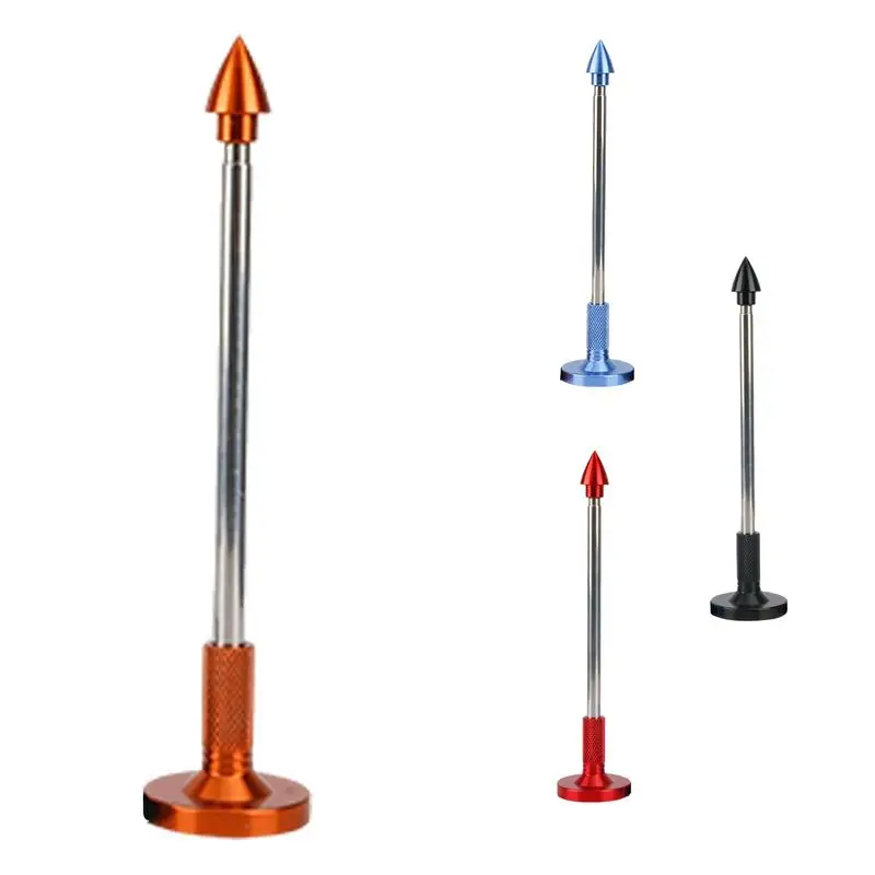 

Golf Direction Indicator Sticks Retractable Magnetic Swing Training Aid User-Friendly Beginner Alignment Rods Wear-Resistant