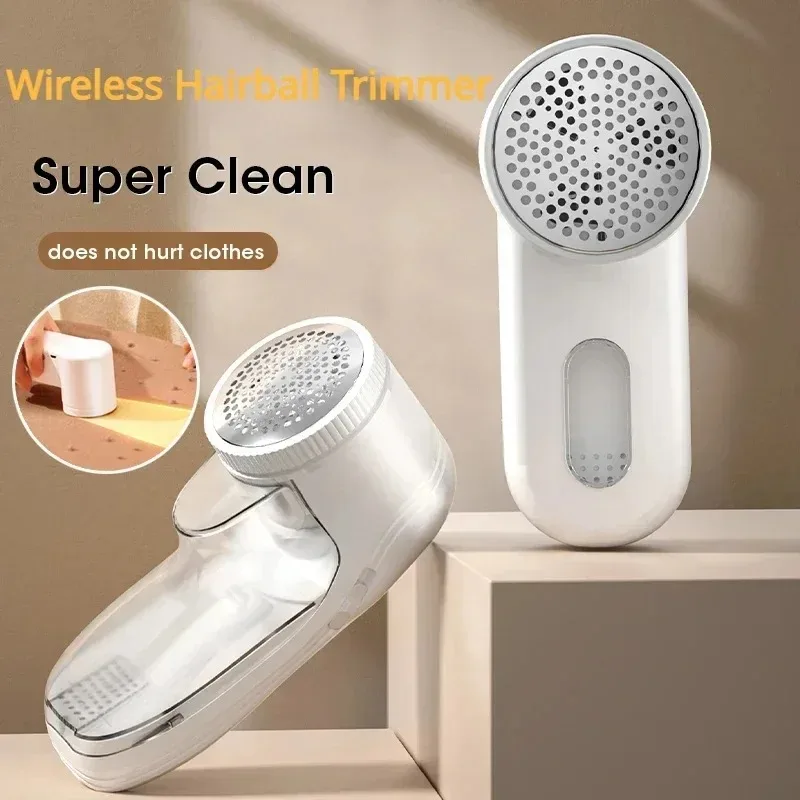 Electric Lint Remover Wireless Rechargeable Portable Professional Clothes Shaver Fabric Lint Ball Pill Remover for Sweater