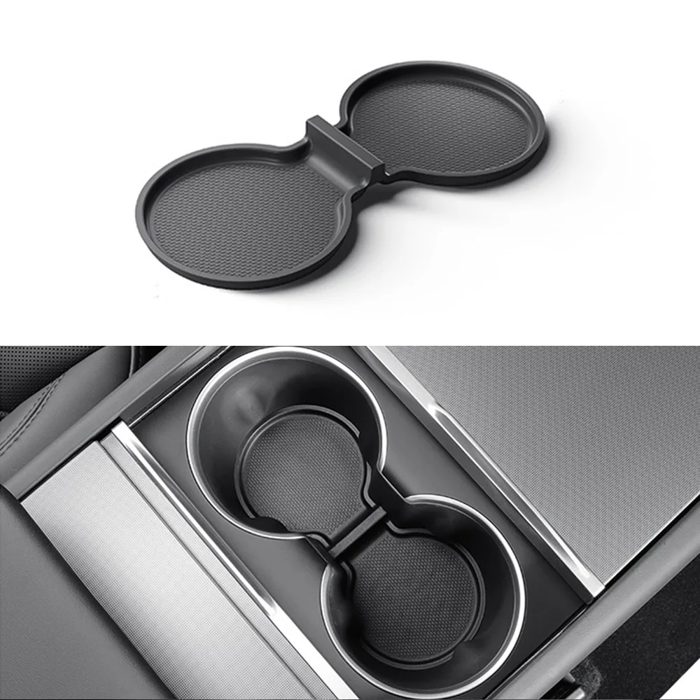 

Car Cup Holder Compatible with Tesla Model Y 2025,Center Console and Rear Seat Coasters,Automotive Interior Accessories