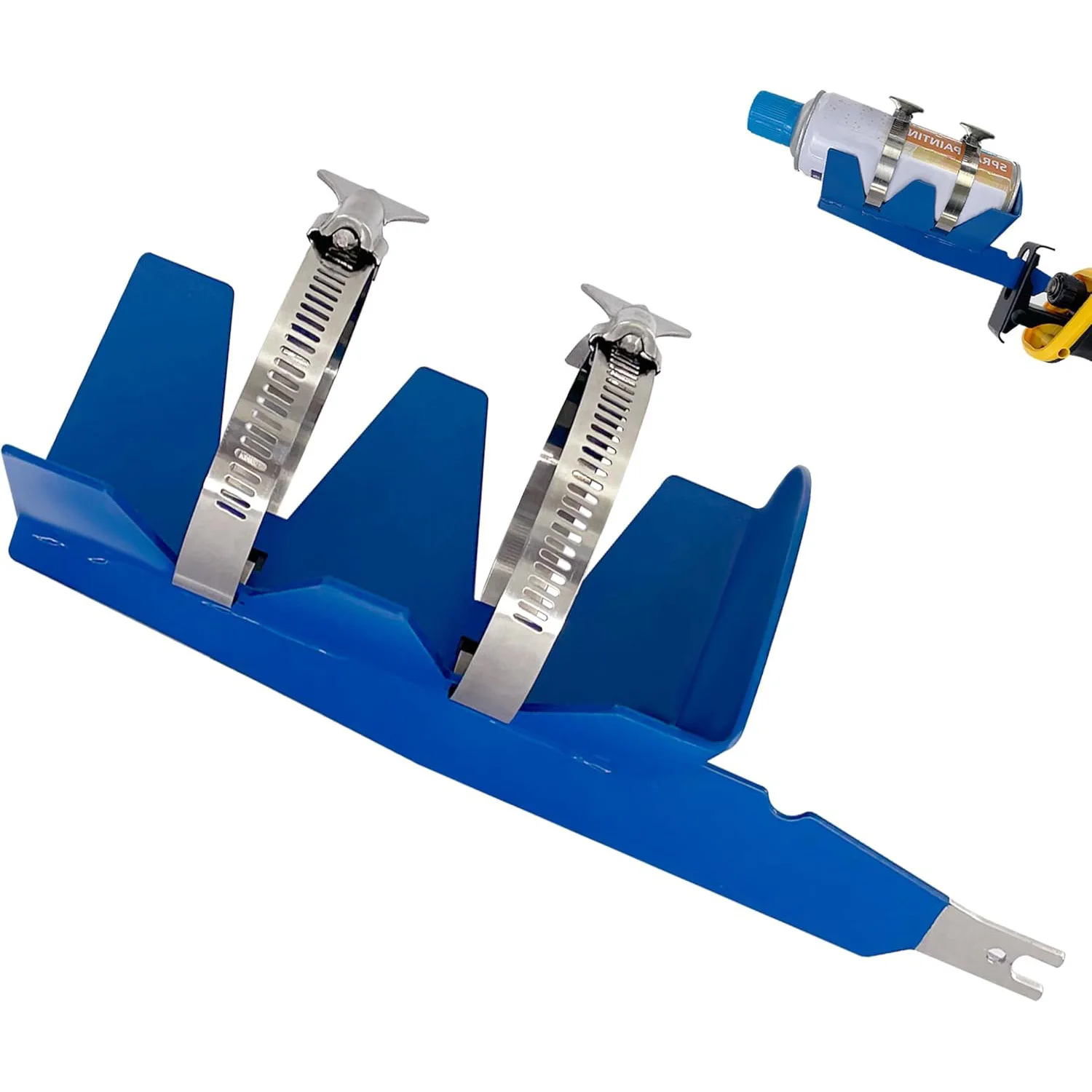 

Шейкер для краски, распылитель, инструмент для смешивания, двойные фиксированные ремни, стабильная, твердая, подходит для стандартных сабельных пил, распылителей 2-3 дюйма