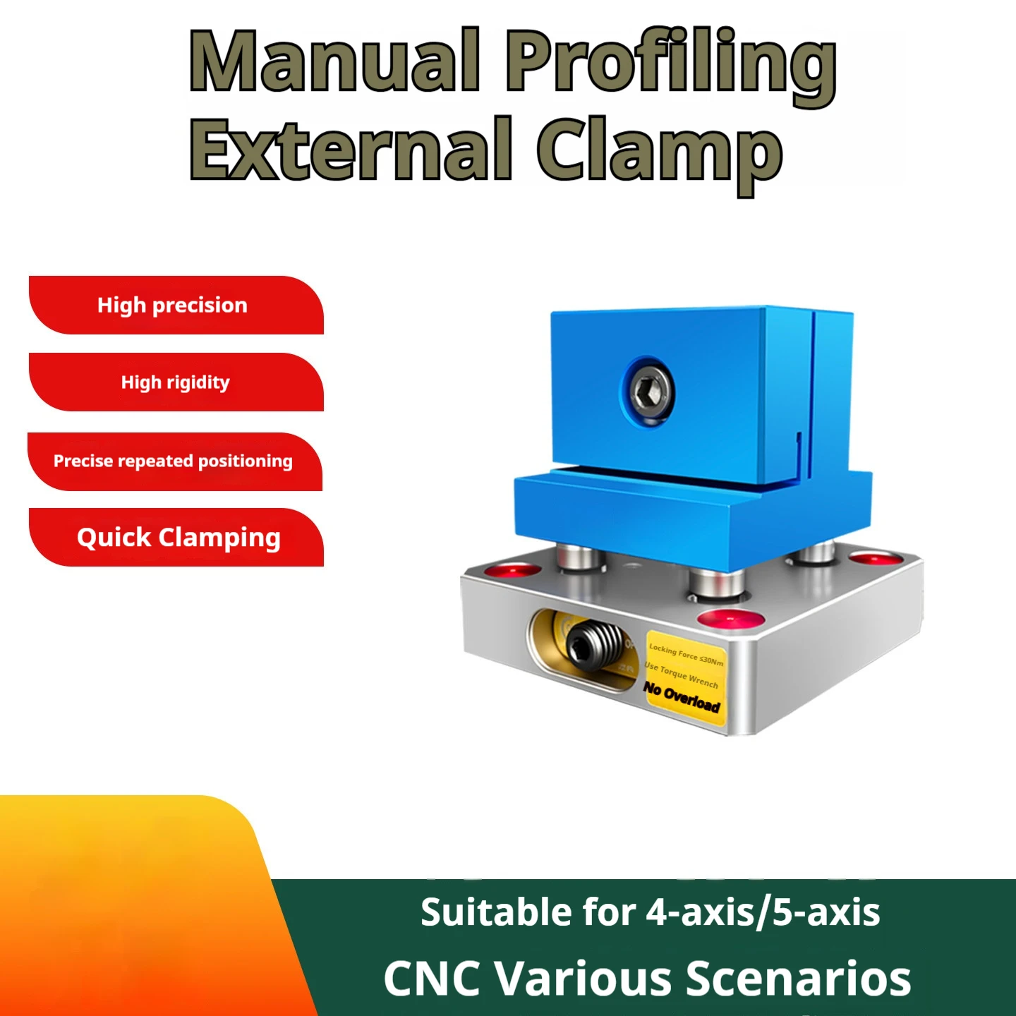 Pneumatic Conformal Chuck for CNC Special-shaped Workpiece Manual Shape-fixing Fixture Multi-position End Face Clamping Tool