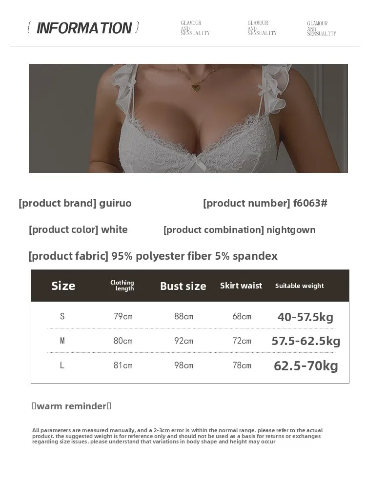 Conjunto de lencería sexy para mujer: camisón de satén con encaje, escote en V profundo, espalda descubierta, abertura alta y tirantes con lazo.