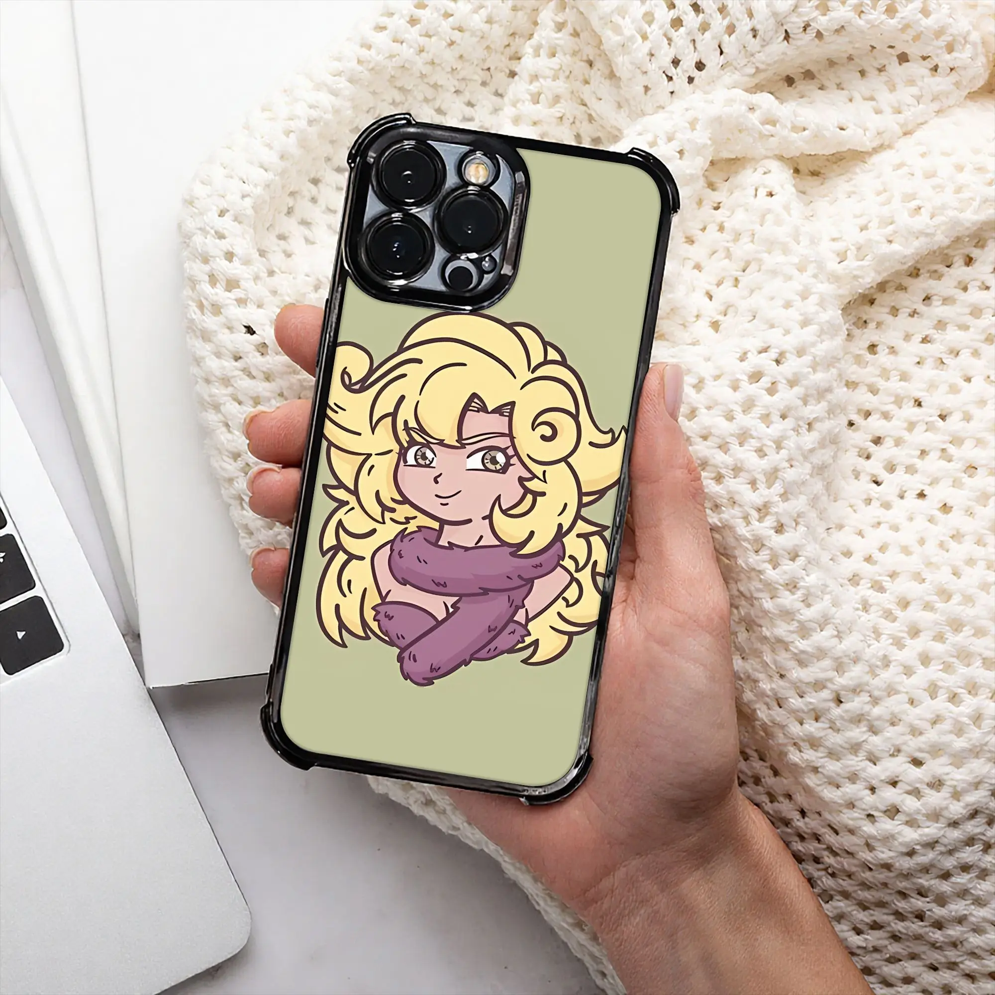 Coque de téléphone Ayla Portrait C-Chrono Trigger, procédé d'électroplaqué, différents modèles