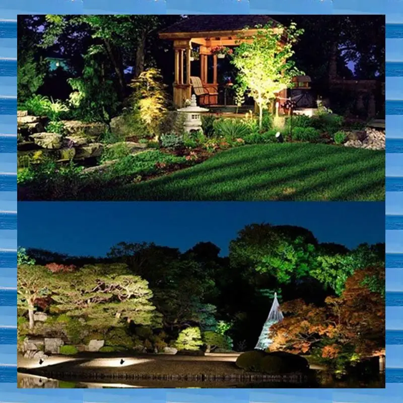 

4PCS Waterproof IP65 Garden Lawn Lamps LED Lawn Light Spike Bulb Outdoor Lighting For Garden