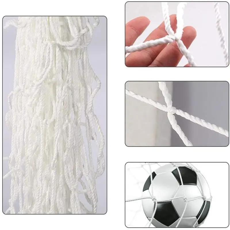 Hot Full Size Football Net for Soccer Goal Post Junior Sports Training1.2M 1.2M 1.8M  2M Football Net Soccer Net