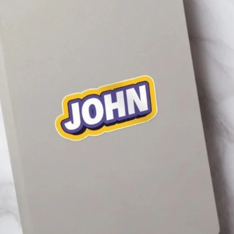 

1PC Custom Name Sticker Personalized Waterproof Vinyl Decal For Motorcycle & Car