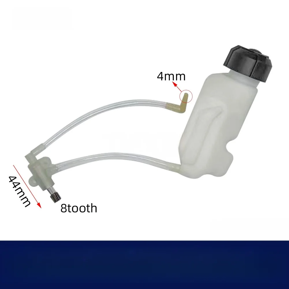 For Forestry Work Brushless Chainsaw Oil Pump 8 Tooth Oil Pump Electric Chainsaw White High Efficiency Lubrication