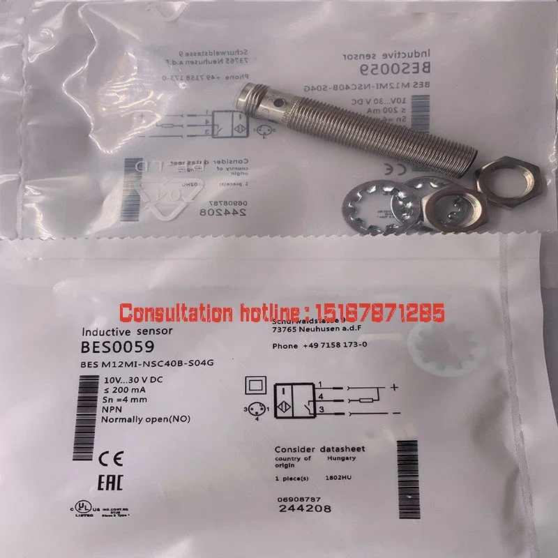 

One year warranty Proximity switch in stock BES M12MI-NSC20B-BP03 BES M12MI-NSC20B-BV02 BES M12MI-NSC20B-BV03 Brand new original