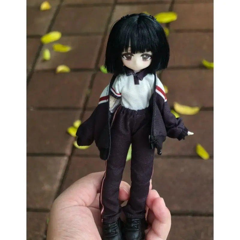 Authentic Momotale “Unspoken Collection” Female Figure, 8-Part Articulated Doll (Mjd), Foggy Hair Transplant Gift For Girls