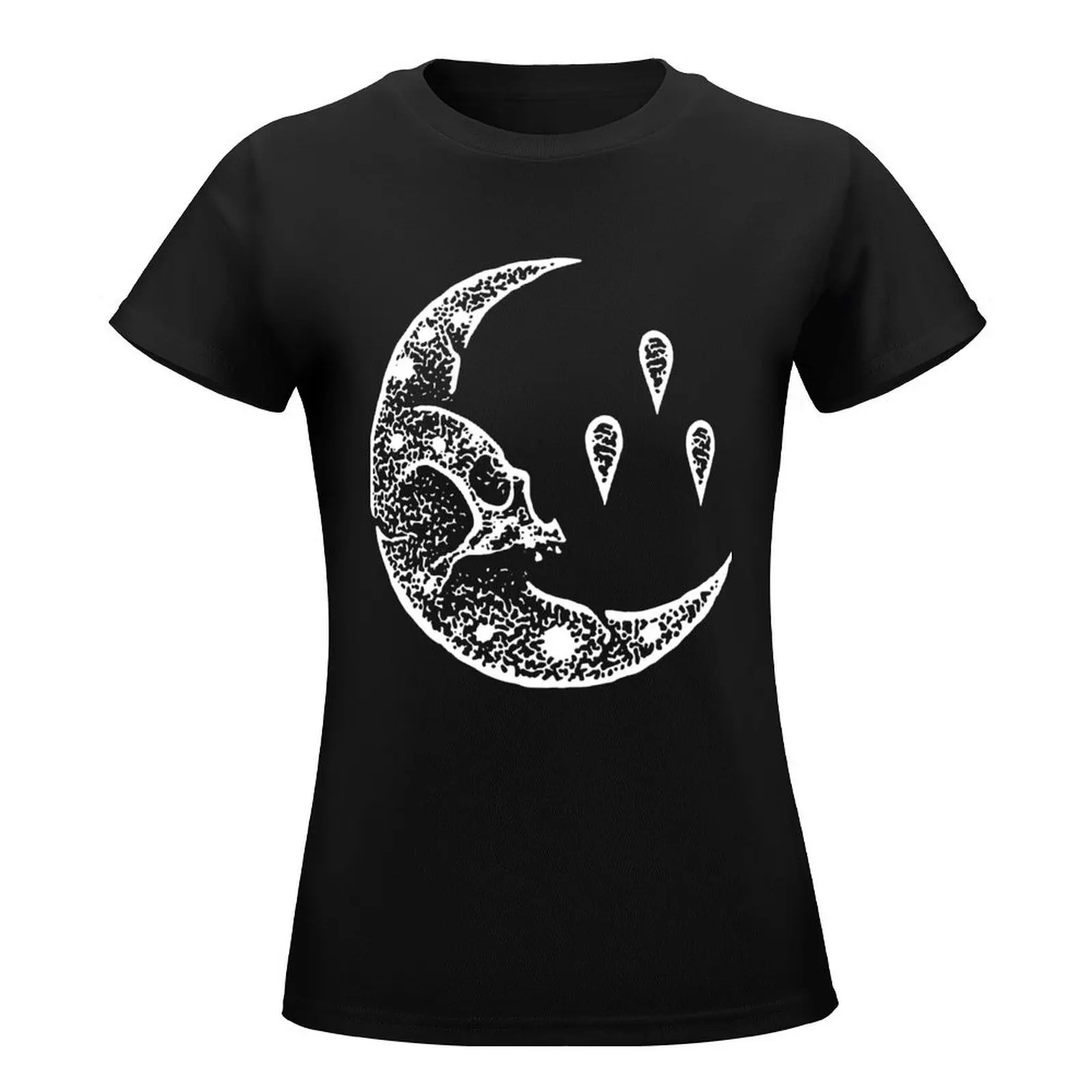 Currents Band Merch Currents Moon Emblem T-Shirt female tops vintage clothes workout shirts for Women loose fit