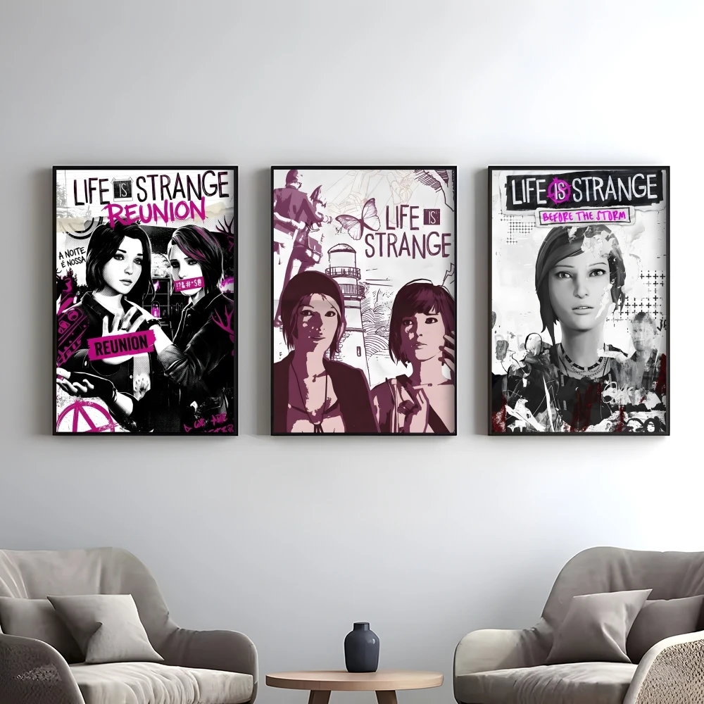 Video Game L-Life Is Strange Poster Elegant And Affordable Wall Art Stickers For Dormitory Living Room And Bedroom Spaces
