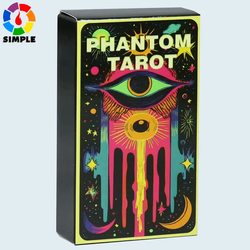 

Карты с колодой Таро Phantom около 10х6 см