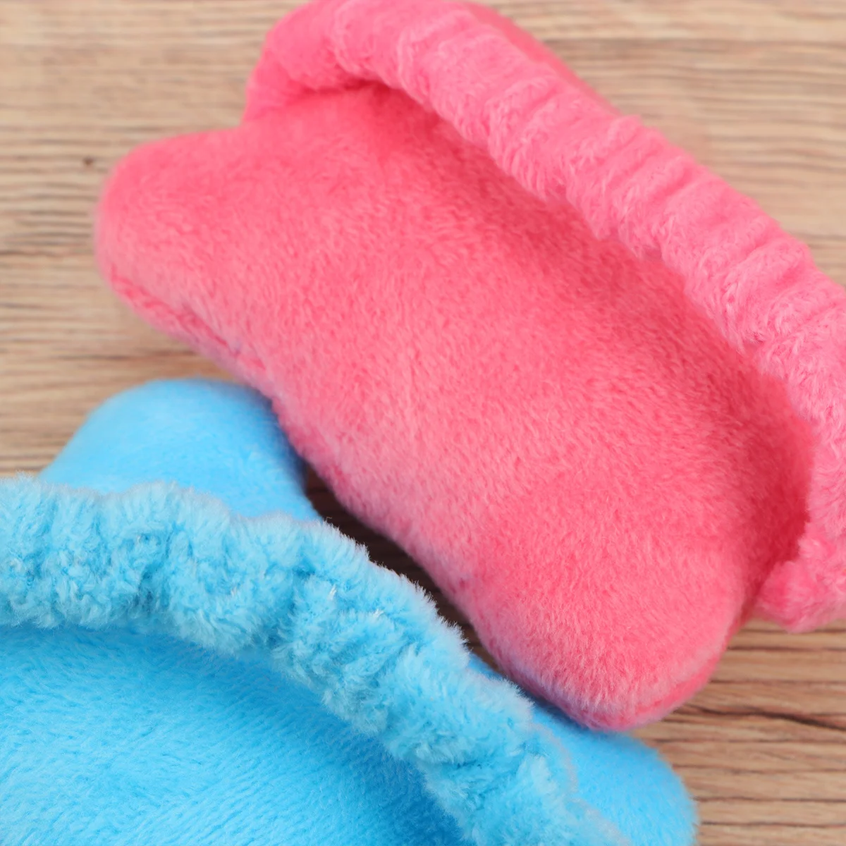 2pcs Cute Bow Mouse Wrist Pad Support Movable Hand Pillow For Office Work Wrist Guard Hair Colors Computer
