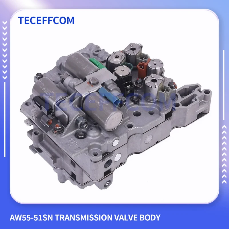 AW55-51SN Transmission Valve Body For Volvo S60 V70 XC70 Renault Saab Saturn 2003-2007 AW55-50SN RE5F22A AW55-51 AW55-50