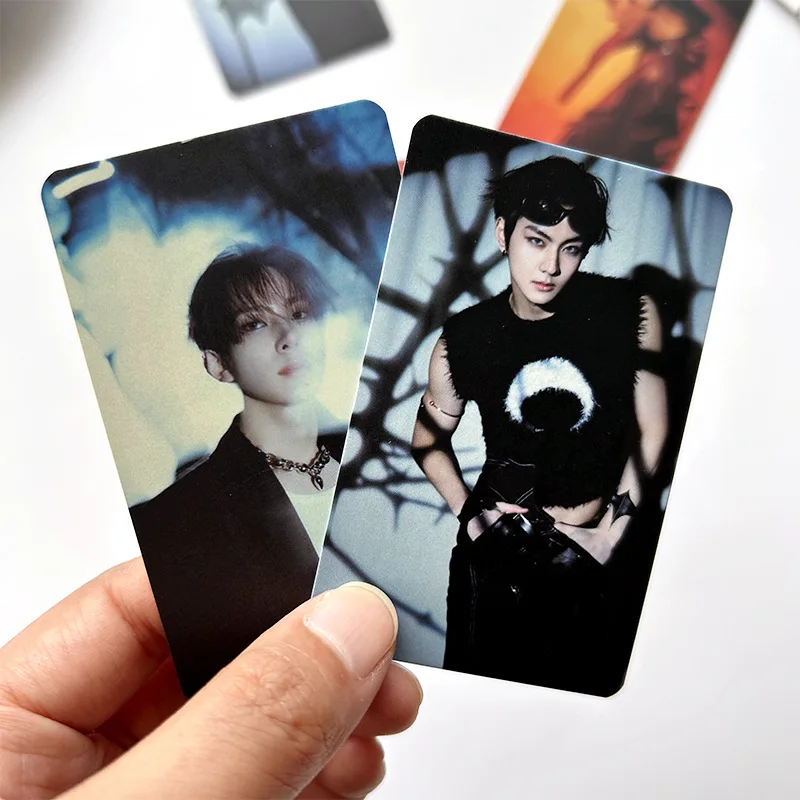 7pcs/Set Kpop Boy Group New Album ROMANCE UNTOLD Lomo Card Double Sides HD Photo Printing Postcard Fans Collection Gift