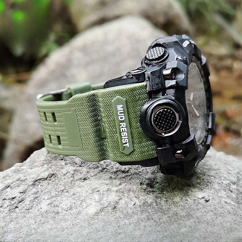 For G-SHOCK Casio Resin Big Mud King Special Needle Buckle with Tool GWG-1000/GB Series Modified Silicone Outdoor Watch Strap