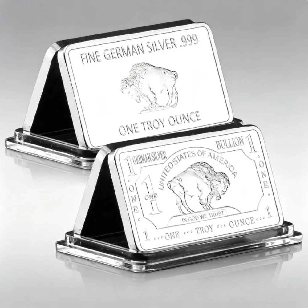 Silver Plated American Buffalo Souvenir Coin United States of America  Commemorative Coin Collectible Gift