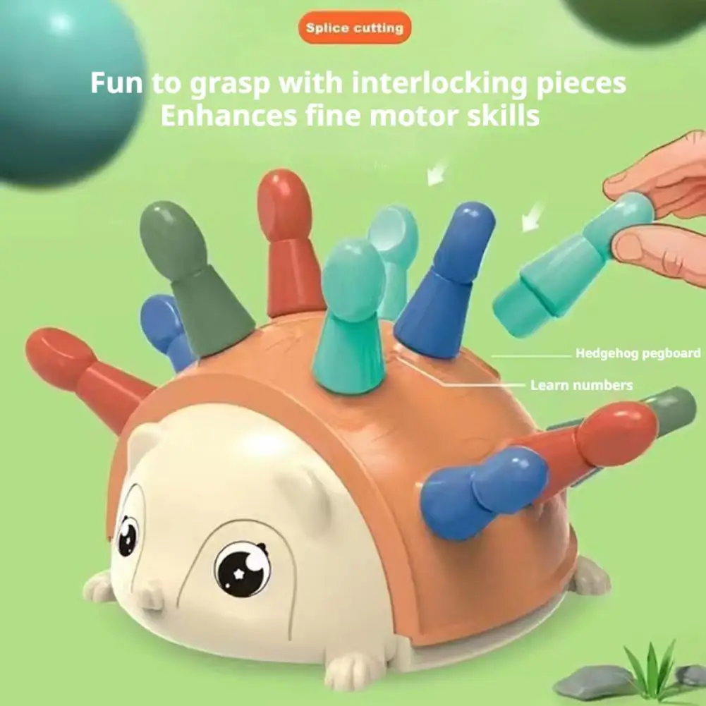 Early Education Toys Hedgehog Training Focused on Children's Fine Motor Hand Eye Coordination Sensory Toys Kids Hedgehog Games