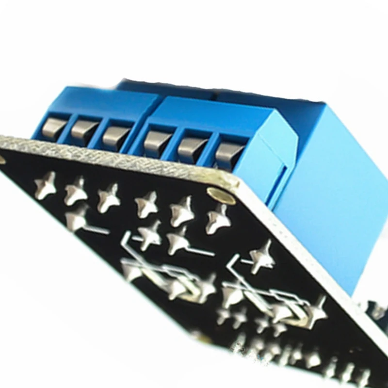โมดูลรีเลย์2ช่องสัญญาณ5V 5V โมดูลทริกเกอร์ระดับต่ำโมดูลรีเลย์2CH 2ทางพร้อมการขยายออปโต้คัปเปลอร์สำหรับแขนรูป AVR DS