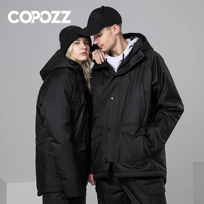 Breathable Men Women Ski Jacket Ski Pants Winter Warm Windproof Waterproof Outdoor Sports Snowmobile Snowboard Ski Coat Trousers