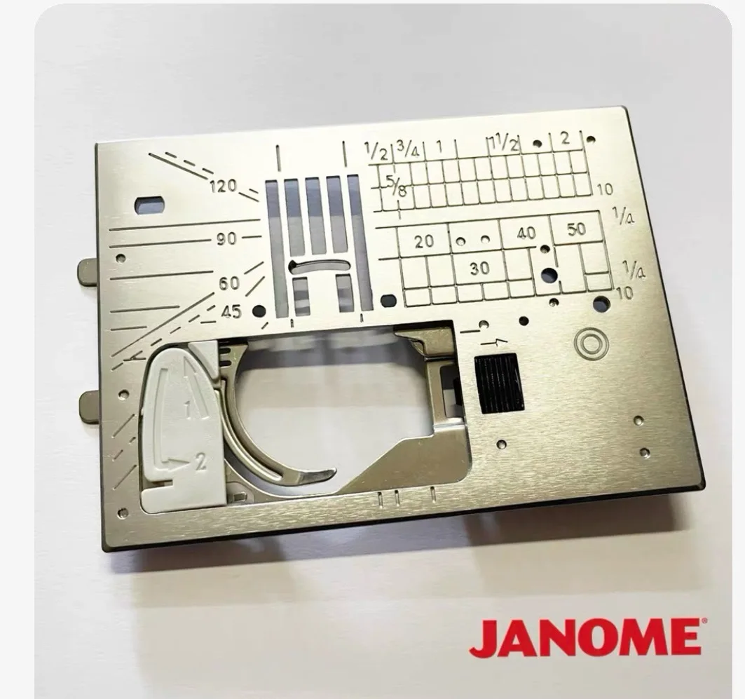 JANOME 9450/6700/S6 Multifunktions-Universalnadelplatte Industrienähmaschinenmesser