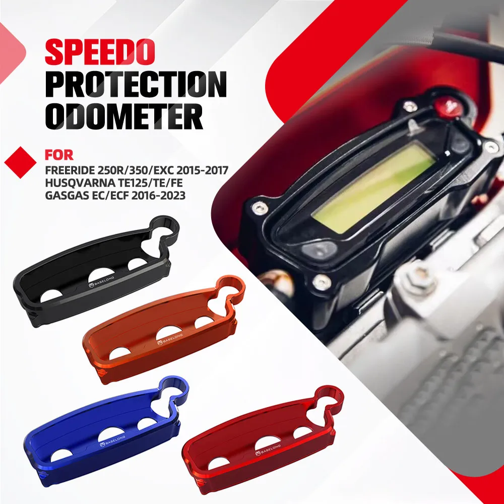 Odometer Speedo Protector Odometer Cover For FREERIDE 250R/350/EXC 2015 2016 2017 Husqvarna TE125/TE/FE GASGAS EC/ECF 2016-2023