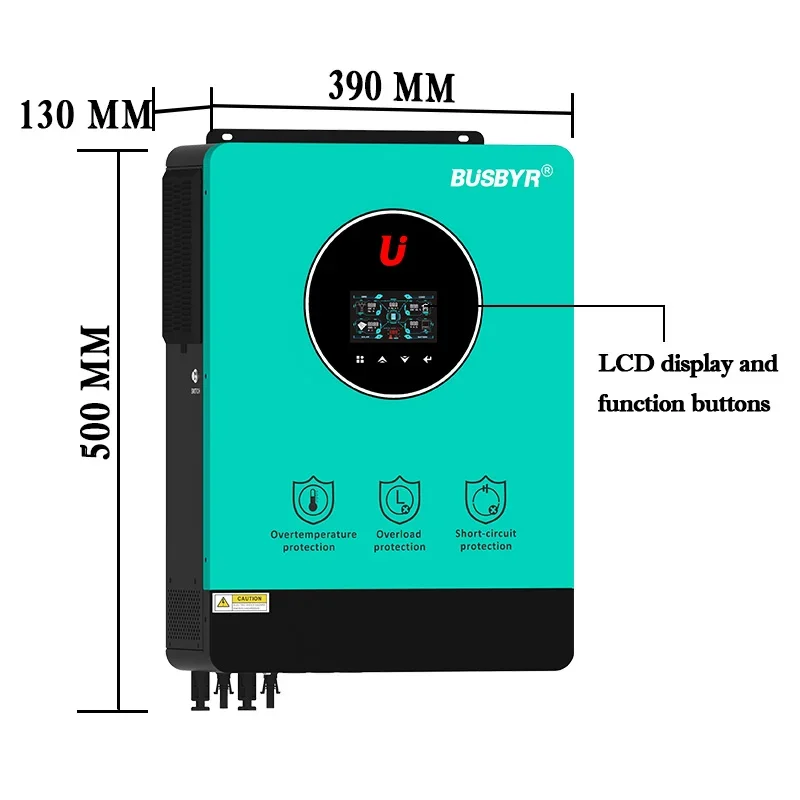 New Arrival 48v 220v 230v 10kw 10.2kw Hybrid Solar Inverter